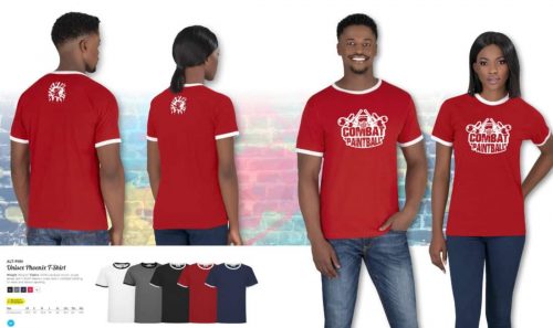 Red & white printed t-shirts